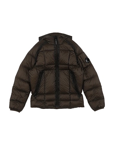 C.P. COMPANY UNDERSIXTEEN Shell  jacket Dark green 100% Polyamide