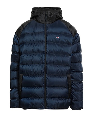 TOMMY JEANS Shell jacket Navy blue 100% Polyester