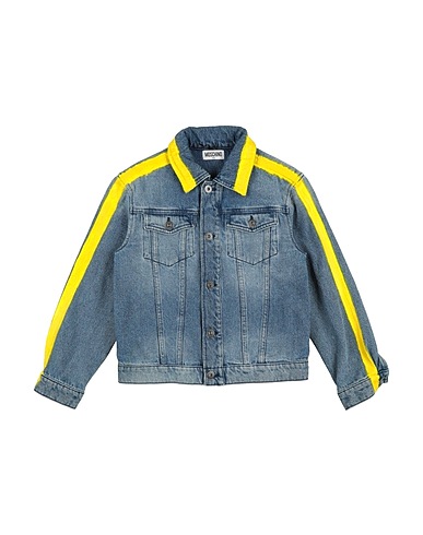 MOSCHINO KID Denim jacket Blue 100% Cotton
