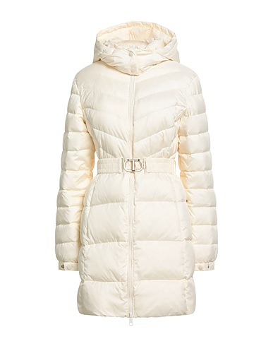TWINSET Shell jacket Ivory 100% Polyester