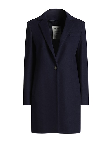 ANNIE PARIS Coat Midnight blue 70% Virgin Wool, 20% Polyamide, 10% Cashmere