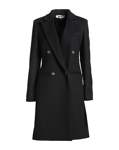 ANNIE PARIS Coat Midnight blue 70% Virgin Wool, 20% Polyamide, 10% Cashmere