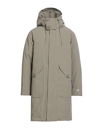 C.P. COMPANY Shell jacket Sage green 100% Polyester