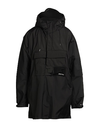 C.P. COMPANY Coat Black 100% Polyamide