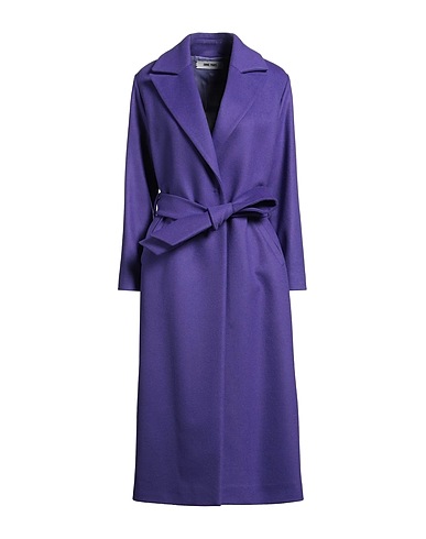 ANNIE PARIS Abrigo Morado 70% Lana Virgen, 20% Poliamida, 10% Cachemir