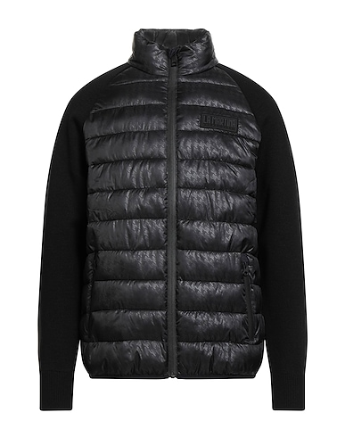 LA MARTINA Shell jacket Black 100% Polyester, Wool, Acrylic