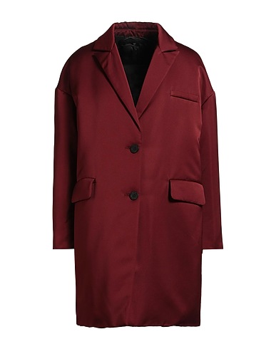 AHIRAIN Coat Burgundy 100% Polyester
