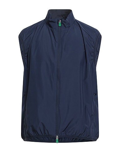 SAVE THE DUCK Vest Midnight blue 100% Recycled polyacrylic