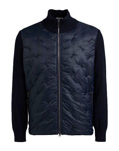 PHIL PETTER Jacket Midnight blue 100% Merino Wool