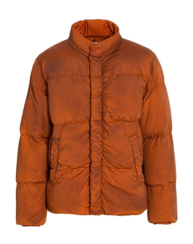 GRIFONI パファージャケット ブラウン ナイロン 92% / ポリウレタン 8%