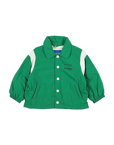 MINI RODINI X WRANGLER Jacket Green 100% Recycled polyamide