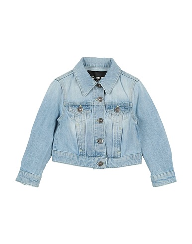 DONDUP Denim jacket KIDS Blue 100% Cotton