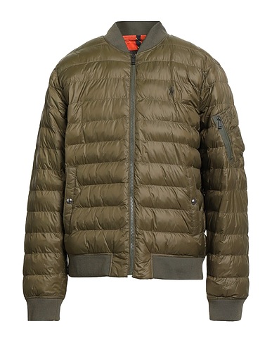 POLO RALPH LAUREN Shell jacket Military green 100% Recycled nylon
