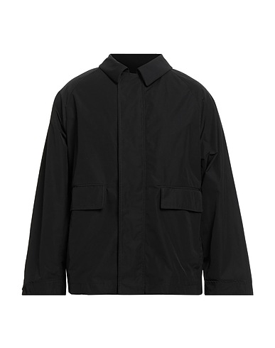 HEVÒ Jacket Black 60% Polyester, 40% Cotton, Polyamide, Elastic fibres