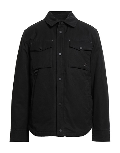 MOOSE KNUCKLES Jacket Black 74% Cotton, 26% Nylon