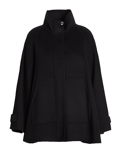 MAX&Co. Coat LETIZIA
 Black 100% Virgin Wool