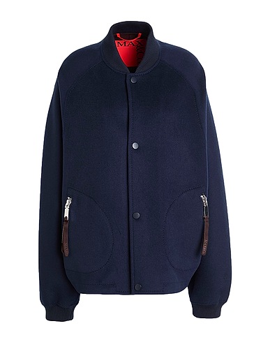 MAX&Co. Bomber ESTONIA
 Navy blue 100% Virgin Wool