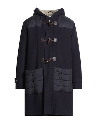HERNO Coat Midnight blue 78% Virgin Wool, 22% Polyamide, Polyester