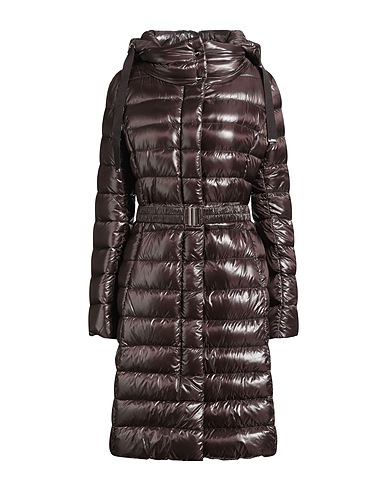 HERNO Shell  jacket Dark brown 100% Polyamide