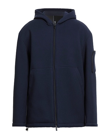 HEVÒ Jacket Navy blue 85% Viscose, 15% Wool