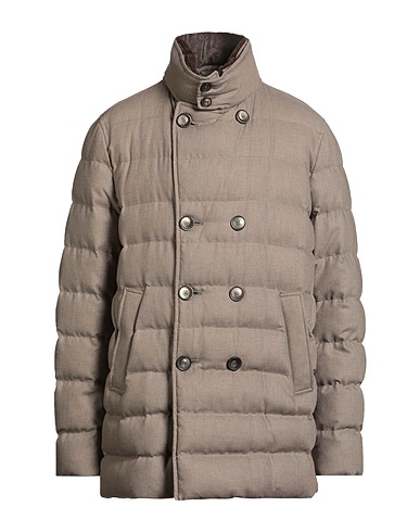 HERNO Shell jacket Taupe 70% Viscose, 30% Virgin Wool