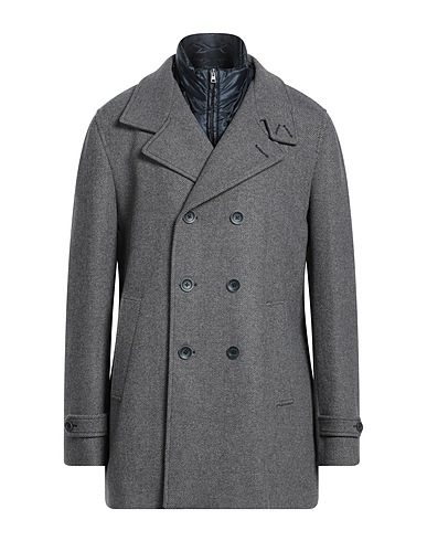 HERNO Coat Navy blue 70% Recycled wool, 30% Polyamide