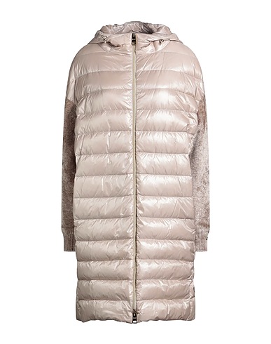 HERNO Shell jacket RESORT Beige 100% Polyamide, Viscose