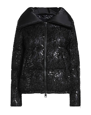 HERNO Shell jacket Black 100% Polyester