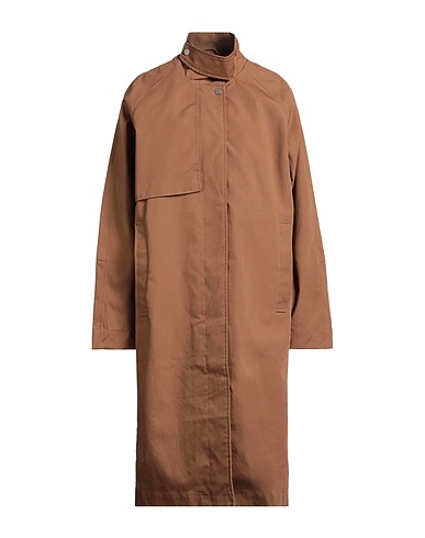 ELVINE Full-length jacket Brown 100% Polyester