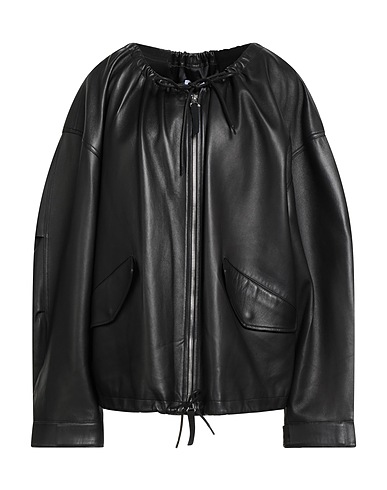 HELMUT LANG Jacket Black 100% Lambskin