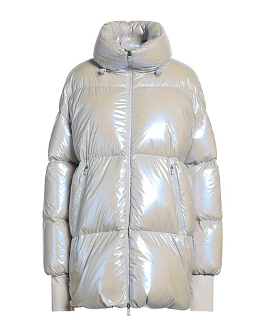 HERNO Shell  jacket LAMINAR Light grey 100% Polyamide, Polyurethane, Polyester, PET (Polyethylene terephthalate)