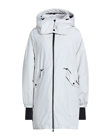 HERNO Coat LAMINAR Light grey 100% Polyester, PET (Polyethylene terephthalate), Polyamide, Elastane, Gore-Tex®