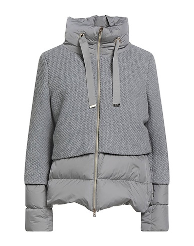 HERNO Shell jacket Light grey 100% Polyamide