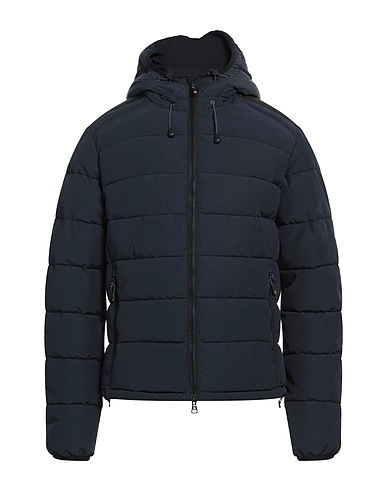 CIESSE PIUMINI Shell  jacket Midnight blue 65% Cotton, 35% Nylon