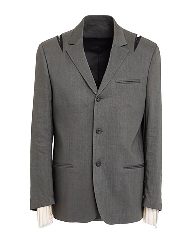 MALLONI Blazer Charcoal 53% Virgin Wool, 46% Linen, 1% Elastane
