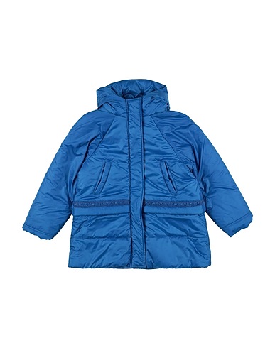 ERMANNO SCERVINO JUNIOR Shell  jacket Azure 100% Polyester