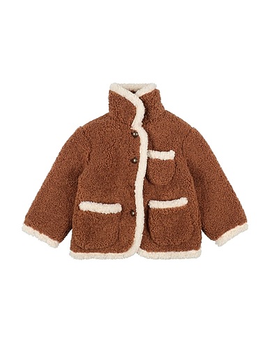 PHILOSOPHY di LORENZO SERAFINI Teddy Coat KIDS Brown 100% Polyester