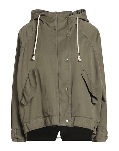 VICOLO Jacket Military green 100% Cotton