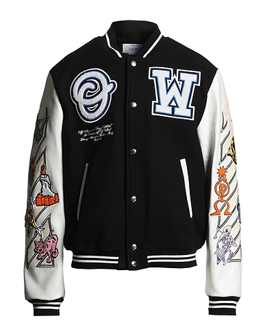 OFF-WHITE™ Jacket Black 75% Virgin Wool, 25% Polyamide