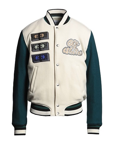 OFF-WHITE™ Jacket Ivory 75% Virgin Wool, 25% Polyamide