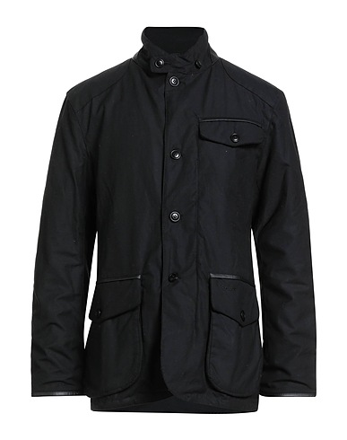 BARBOUR Jacket Black 100% Cotton, Wool