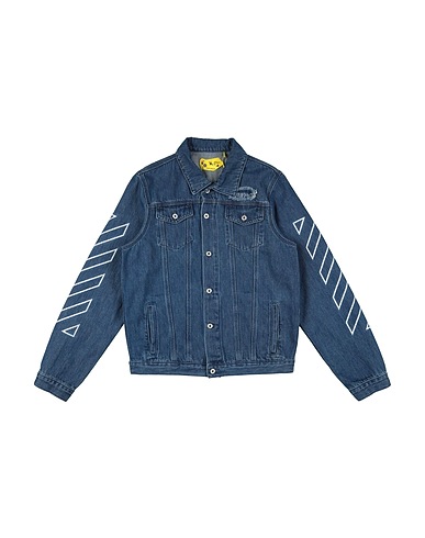 OFF-WHITE™ KIDS Blouson en jean 100% Coton