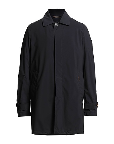 MOORER Full-length jacket Midnight blue 68% Polyamide, 32% Elastane