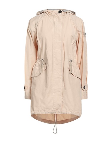 PEUTEREY Full-length jacket Beige 65% Cotton, 35% Polyamide