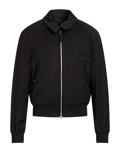 TOM FORD Bomber Black 80% Viscose, 18% Wool, 2% Elastane, Calfskin