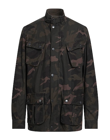 BARBOUR Jacket INTERNATIONAL Military green 100% Cotton
