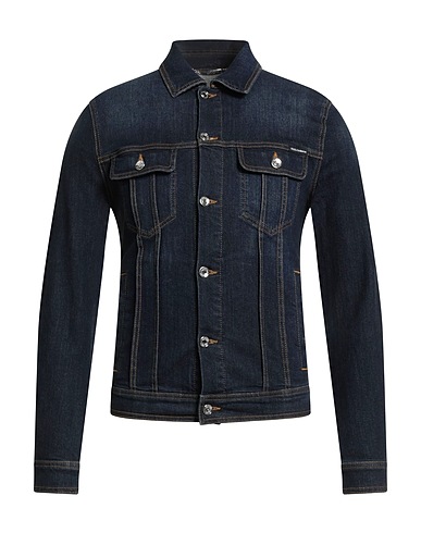 DOLCE&GABBANA Denim jacket 98% Cotton, 2% Elastane