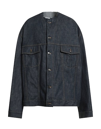 MAISON MARGIELA Denim jacket Blue 100% Cotton