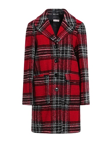 LIU •JO Coat Red 70% Wool, 30% Polyester