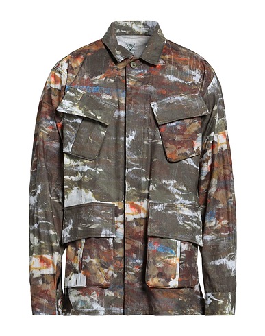 SOUTH2 WEST8 Jacket Military green 100% Cotton